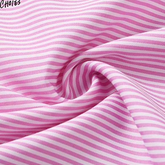 ❤️ 3/$20 Choies Pink White Off Shoulder Dress - Picture 4 of 6